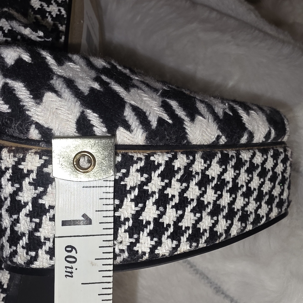 New York & Company Houndstooth Platform Heels - Picture 9 of 11
